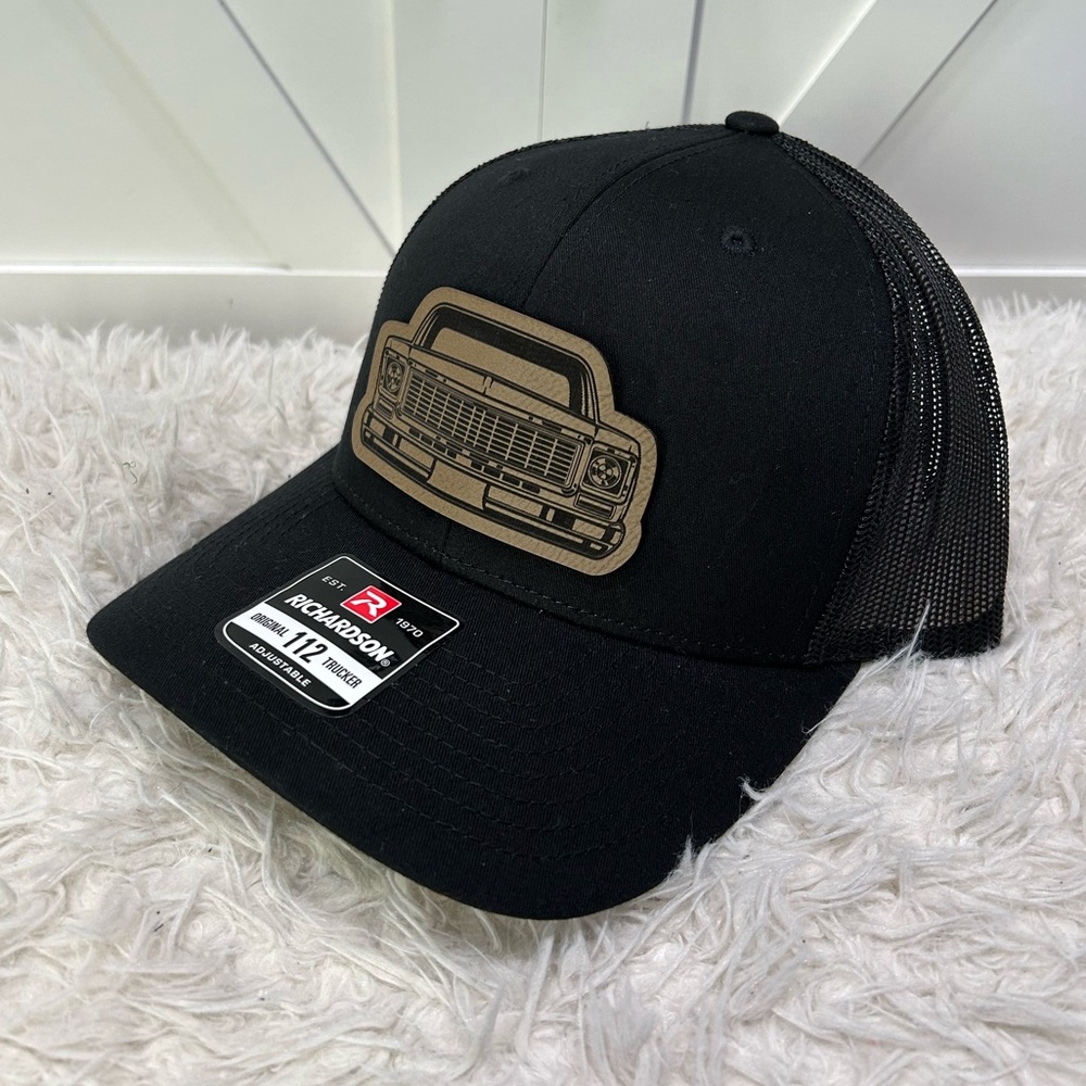 Chevy Truck. Trucker Richardson 112 hat.